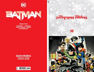 BATMAN #140 CVR D DAN MORA DC HOLIDAY CARD SPECIAL EDITION VAR