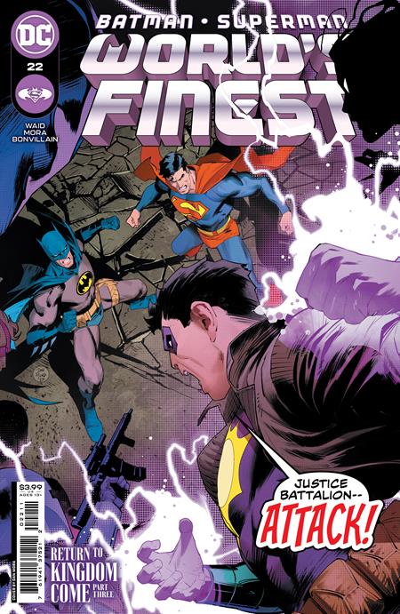 BATMAN SUPERMAN WORLDS FINEST #22 CVR A DAN MORA