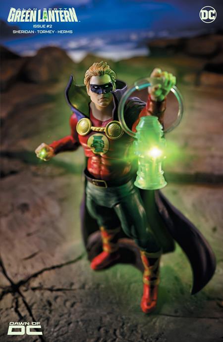 ALAN SCOTT THE GREEN LANTERN #2 (OF 6) CVR C ALAN SCOTT MCFARLANE TOYS ACTION FIGURE CARD STOCK VAR