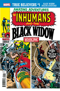 TRUE BELIEVERS BLACK WIDOW AMAZING ADVENTURES #1