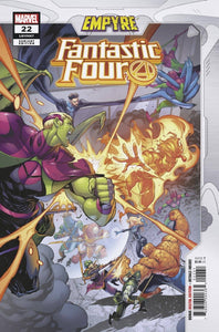 FANTASTIC FOUR #22 COELLO EMPYRE VAR EMP