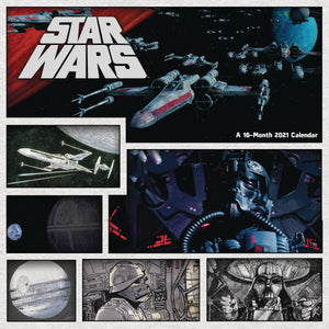 STAR WARS 2021 WALL CALENDAR