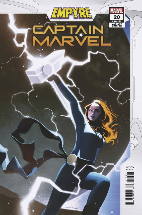 CAPTAIN MARVEL #20 DEKAL EMPYRE VAR EMP