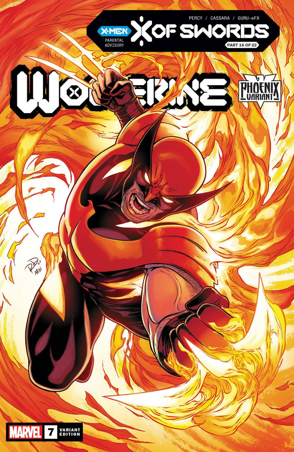 WOLVERINE #7 DAUTERMAN WOLVERINE PHOENIX VAR XOS