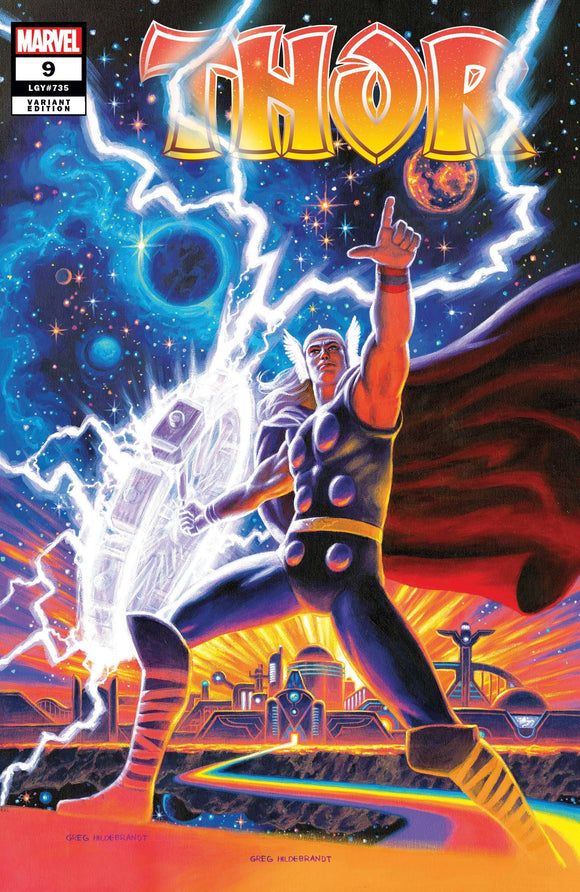 THOR #9 HILDEBRANDT VAR