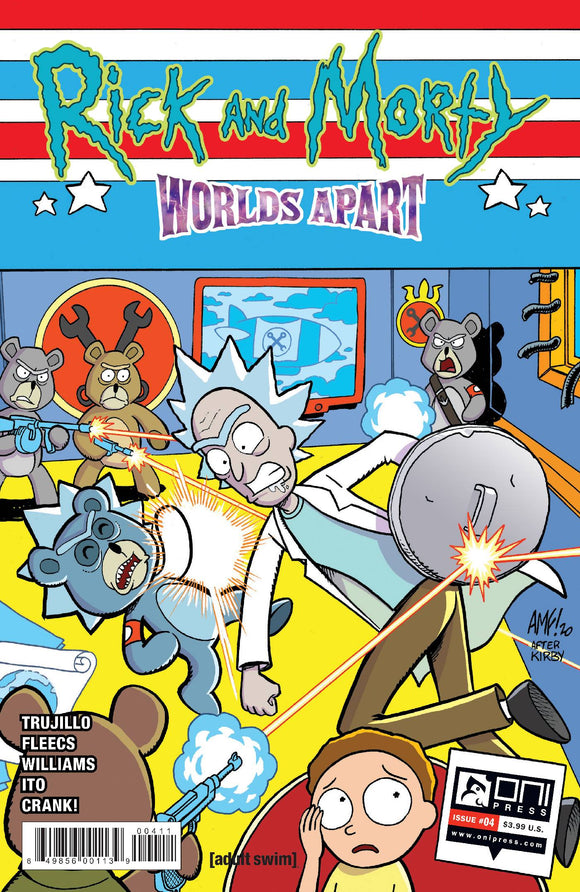 RICK AND MORTY WORLDS APART #4 CVR A FLEECS