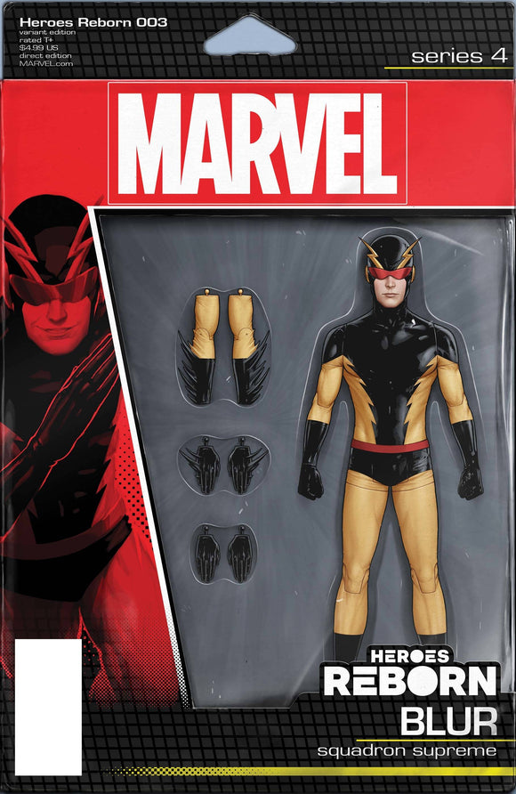 HEROES REBORN #3 (OF 7) CHRISTOPHER ACTION FIGURE VAR