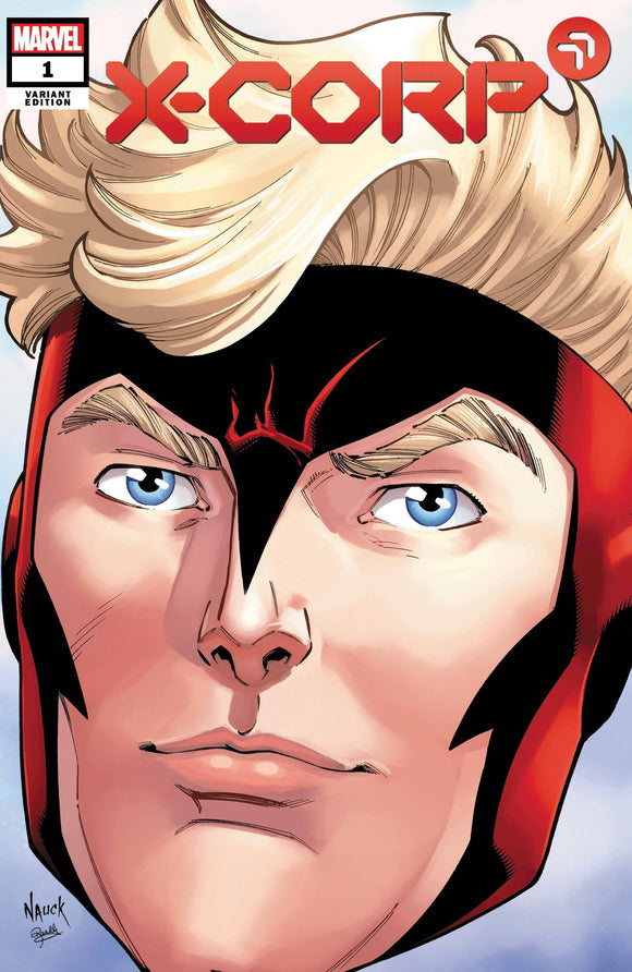 X-CORP #1 NAUCK HEADSHOT VAR