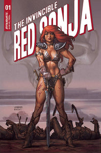 INVINCIBLE RED SONJA #1 CVR B LINSNER