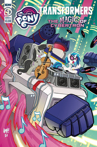 MLP TRANSFORMERS II #3 (OF 4) CVR A TONY FLEECS