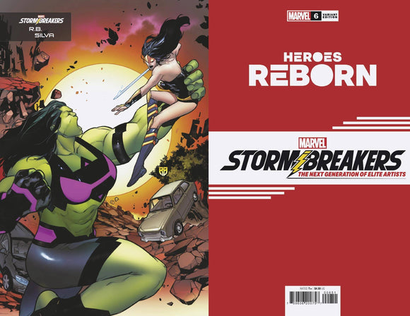 HEROES REBORN #6 (OF 7) SILVA STORMBREAKERS VAR