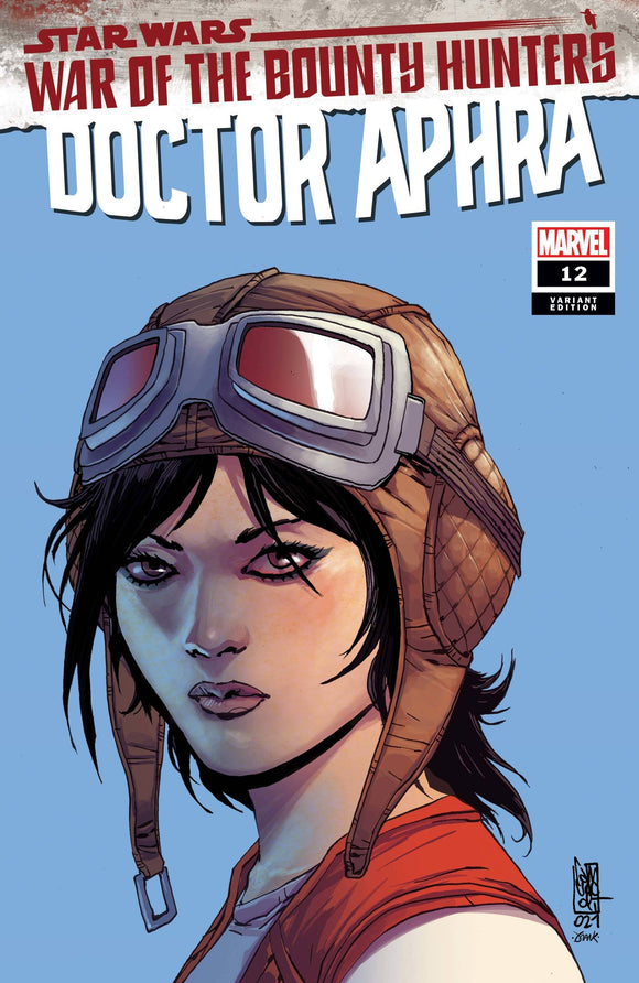 STAR WARS DOCTOR APHRA #12 CAMUNCOLI HEADSHOT VAR WOBH