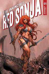 INVINCIBLE RED SONJA #1 PREMIUM MORITAT FOC VAR