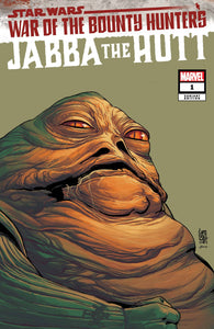 STAR WARS WAR BOUNTY HUNTERS JABBA HUTT #1 HEADSHOT VAR