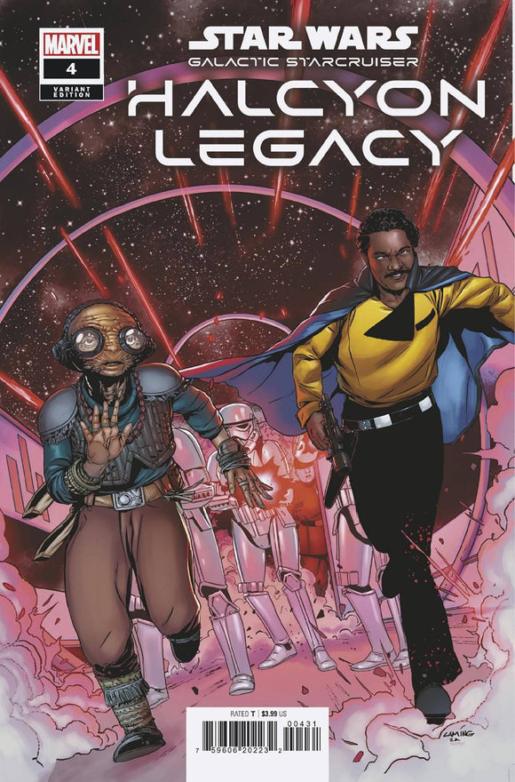 STAR WARS HALCYON LEGACY #4 (OF 5) LAMING VAR