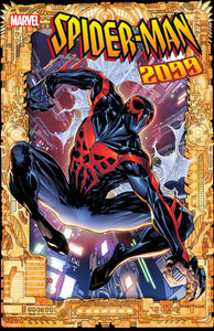 SPIDER-MAN 2099 EXODUS ALPHA #1 LASHLEY 2099 FRAME VAR