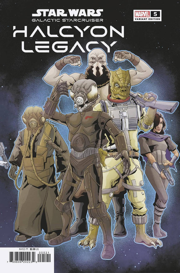 STAR WARS HALCYON LEGACY #5 (OF 5) SLINEY CONNECTING VAR