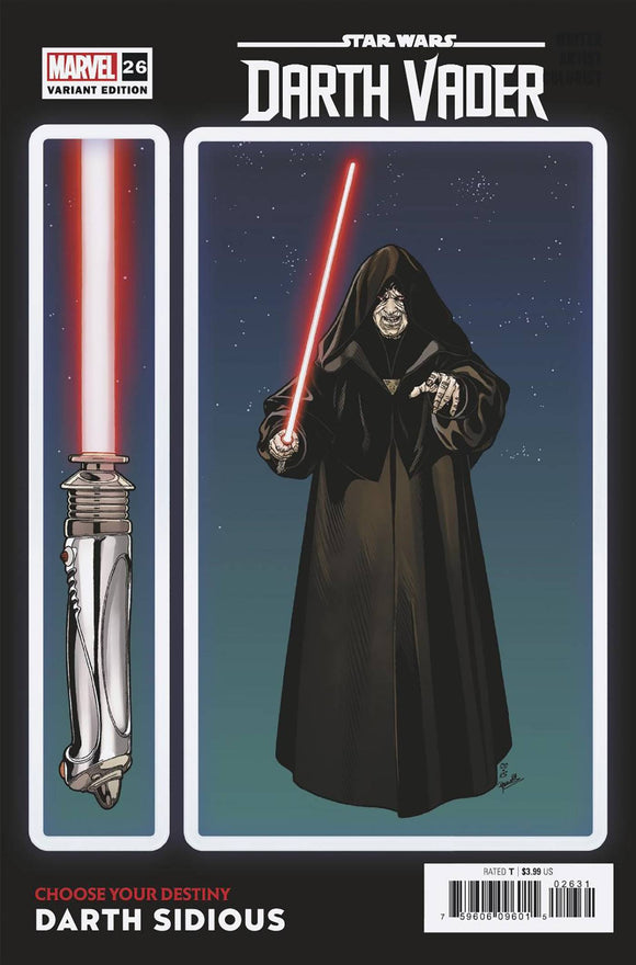 STAR WARS DARTH VADER #26 SPROUSE CHOOSE YOUR DESTINY VAR