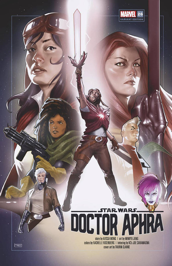 STAR WARS DOCTOR APHRA #26 CLARKE REVELATIONS VAR