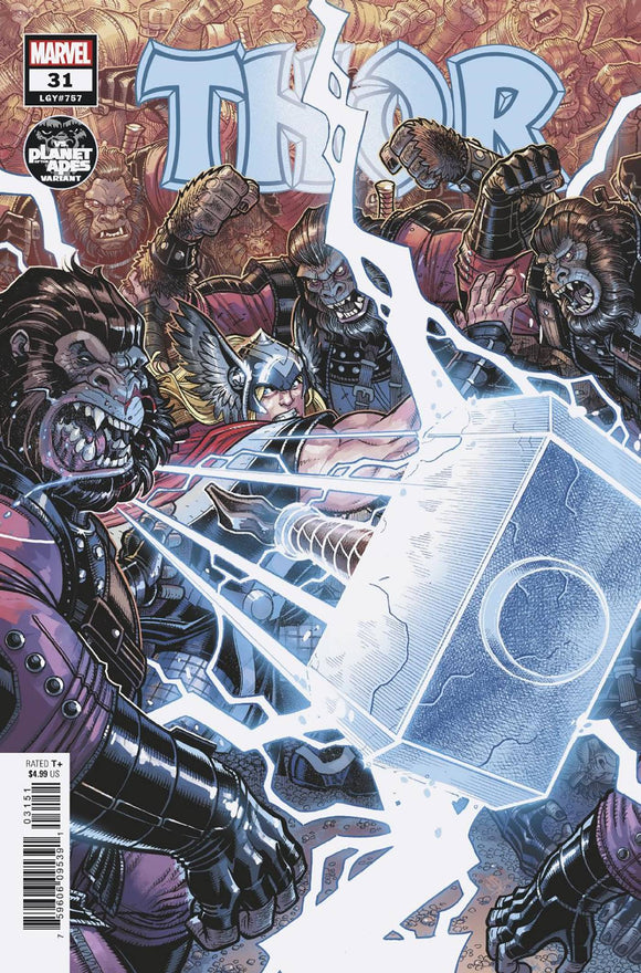 THOR #31 BRADSHAW PLANET OF APES VAR