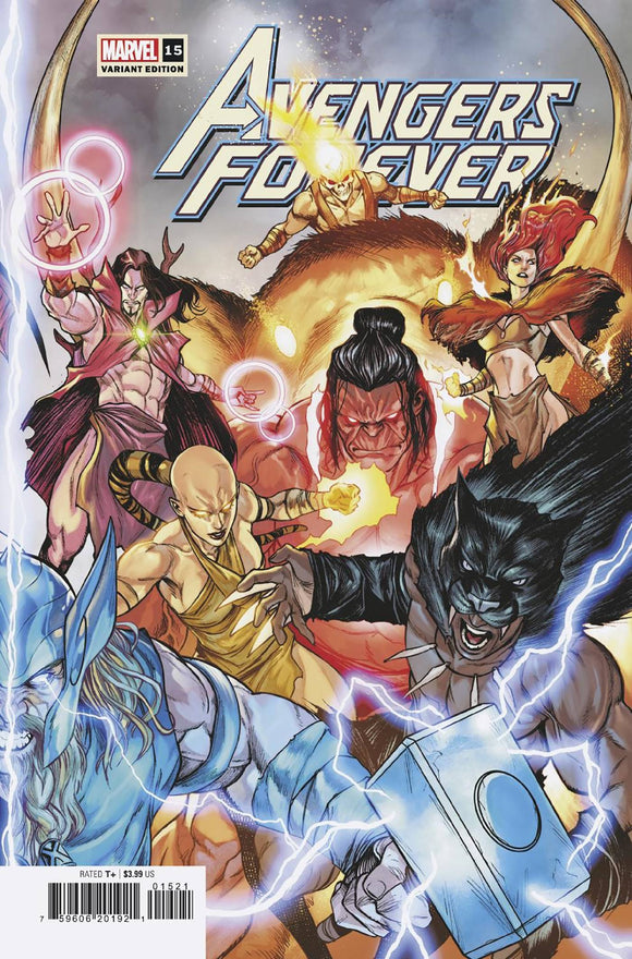 AVENGERS FOREVER #15 PAST FUTURE AVENGERS ASSEMBLE CONNECTING