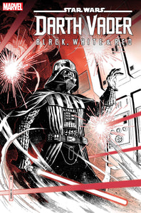 STAR WARS DARTH VADER BLACK WHITE AND RED #1 CHEUNG VAR