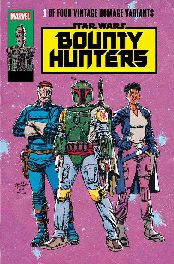 STAR WARS BOUNTY HUNTERS #36 ORDWAY CLASSIC TRADE DRESS VAR