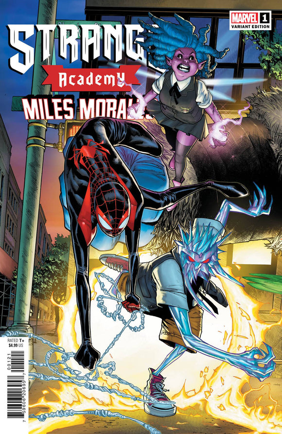 STRANGE ACADEMY MILES MORALES #1 HUMBERTO RAMOS CONNECT VAR