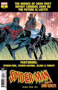 SPIDER-MAN 2099 DARK GENESIS #3 (OF 5) 2ND PTG MASON VAR