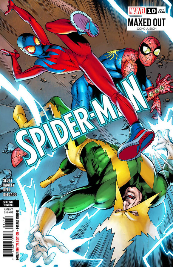 SPIDER-MAN #10 2ND PTG MARK BAGLEY VAR