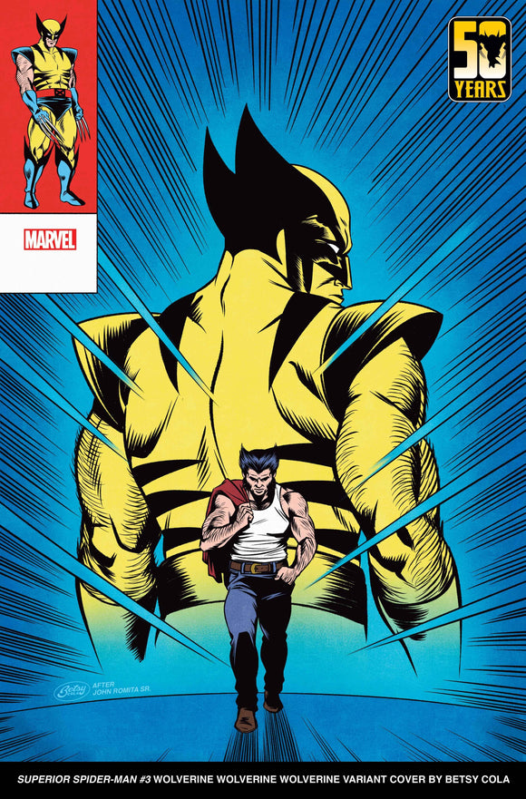 SUPERIOR SPIDER-MAN #3 COLA WOLVERINE WOLVERINE WOLVERINE