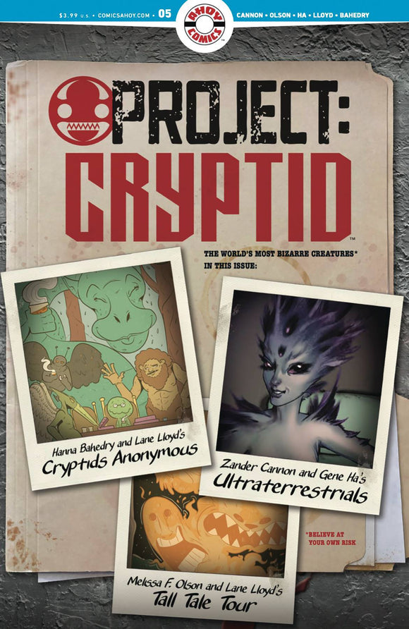 PROJECT CRYPTID #5 (OF 6) (MR)