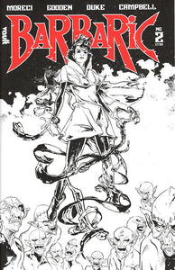 BARBARIC #2 DLX B&W ED CVR A