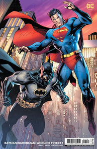 BATMAN SUPERMAN WORLDS FINEST #1 CVR B JIM LEE CARD STOCK VAR