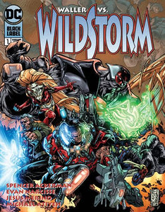 WALLER VS WILDSTORM #1 (OF 4) CVR B ERIC BATTLE VAR (MR)