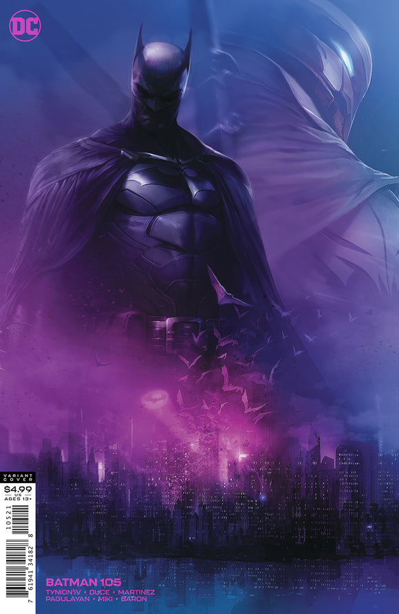 BATMAN #105 CVR B FRANCESCO MATTINA CARD STOCK VAR