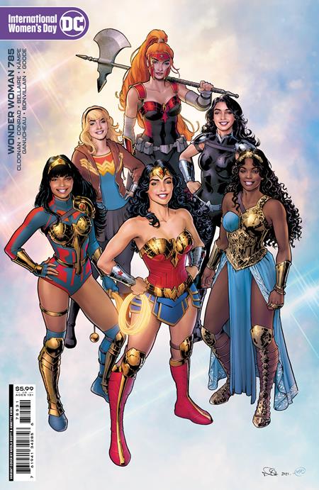 WONDER WOMAN #785 CVR C NICOLA SCOTT INTERNATIONAL WOMENS DAY CARD STOCK VAR (TRIAL OF THE AMAZONS)