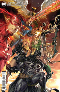 JUSTICE LEAGUE #60 CVR B KAEL NGU CARD STOCK VAR