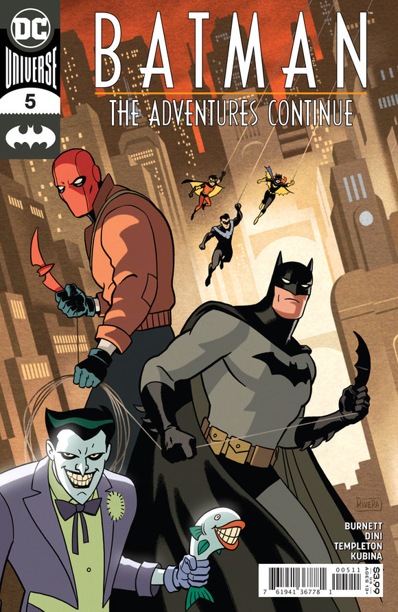 BATMAN THE ADVENTURES CONTINUE #5 (OF 7) CVR A PAOLO RIVERA & JOE RIVERA