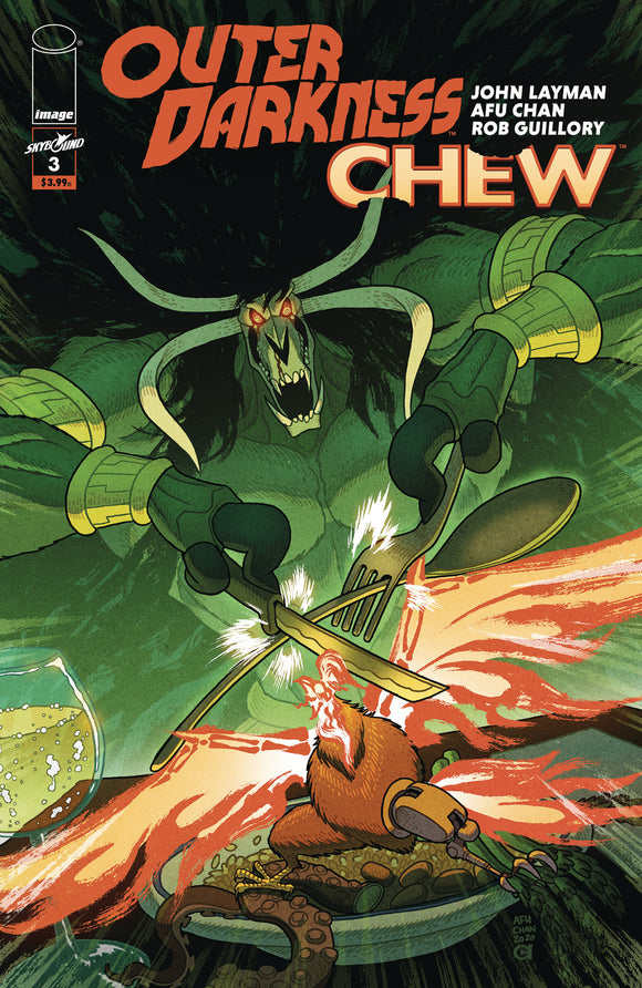 OUTER DARKNESS CHEW #3 (OF 3) CVR A CHAN (MR)