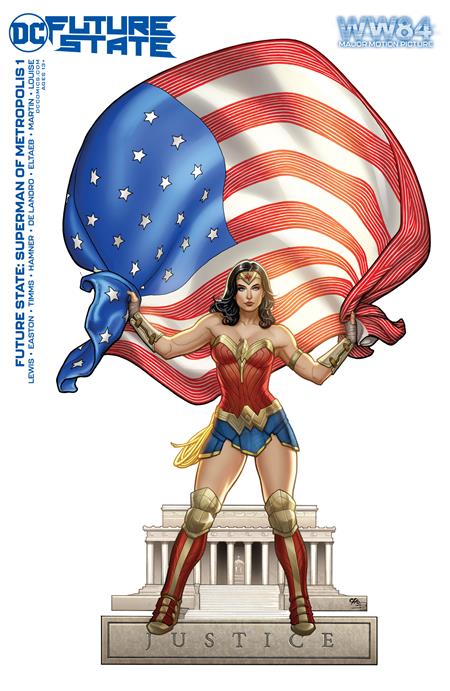 FUTURE STATE SUPERMAN OF METROPOLIS #1 (OF 2) CVR D WONDER WOMAN 1984 FRANK CHO CARD STOCK VAR