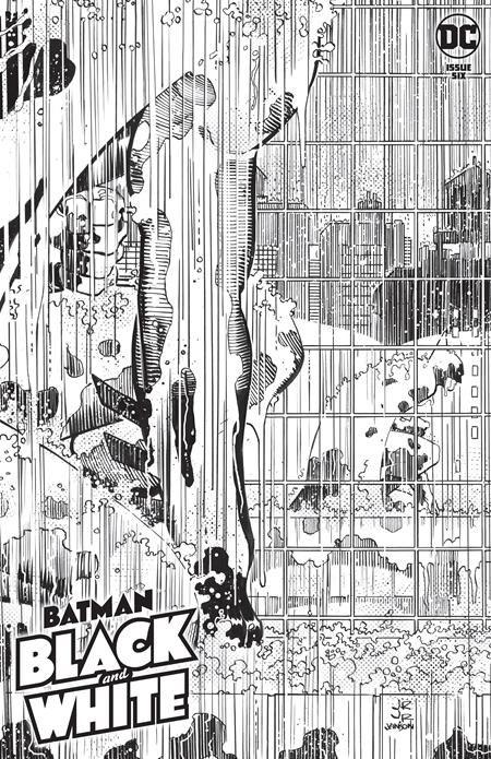 BATMAN BLACK AND WHITE #6 (OF 6) CVR A JOHN ROMITA JR & KLAUS JANSON