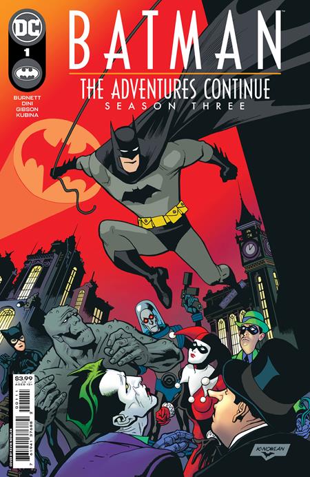 BATMAN THE ADVENTURES CONTINUE SEASON 3 #1 (OF 7) CVR A KEVIN NOWLAN