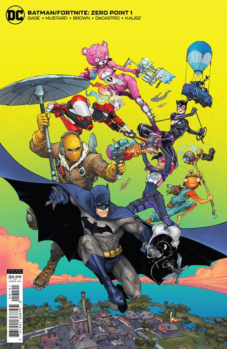 BATMAN FORTNITE ZERO POINT #1 (OF 6) CVR B KENNETH ROCAFORT CARD STOCK VAR