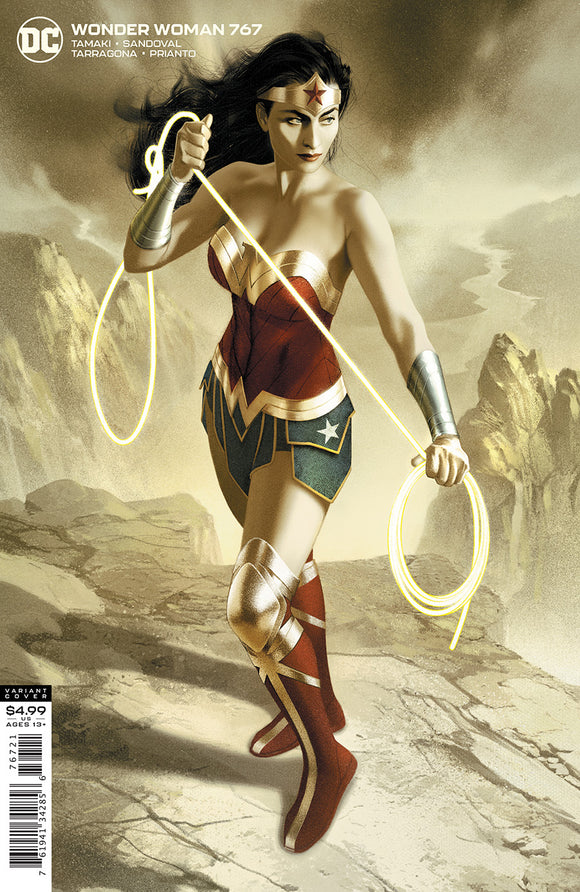 WONDER WOMAN #767 CVR B JOSHUA MIDDLETON CARD STOCK VAR