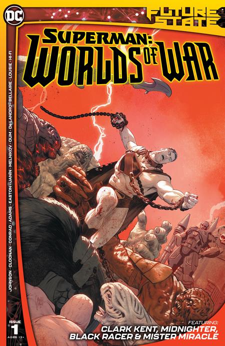 FUTURE STATE SUPERMAN WORLDS OF WAR #1 (OF 2) CVR A MIKEL JANIN